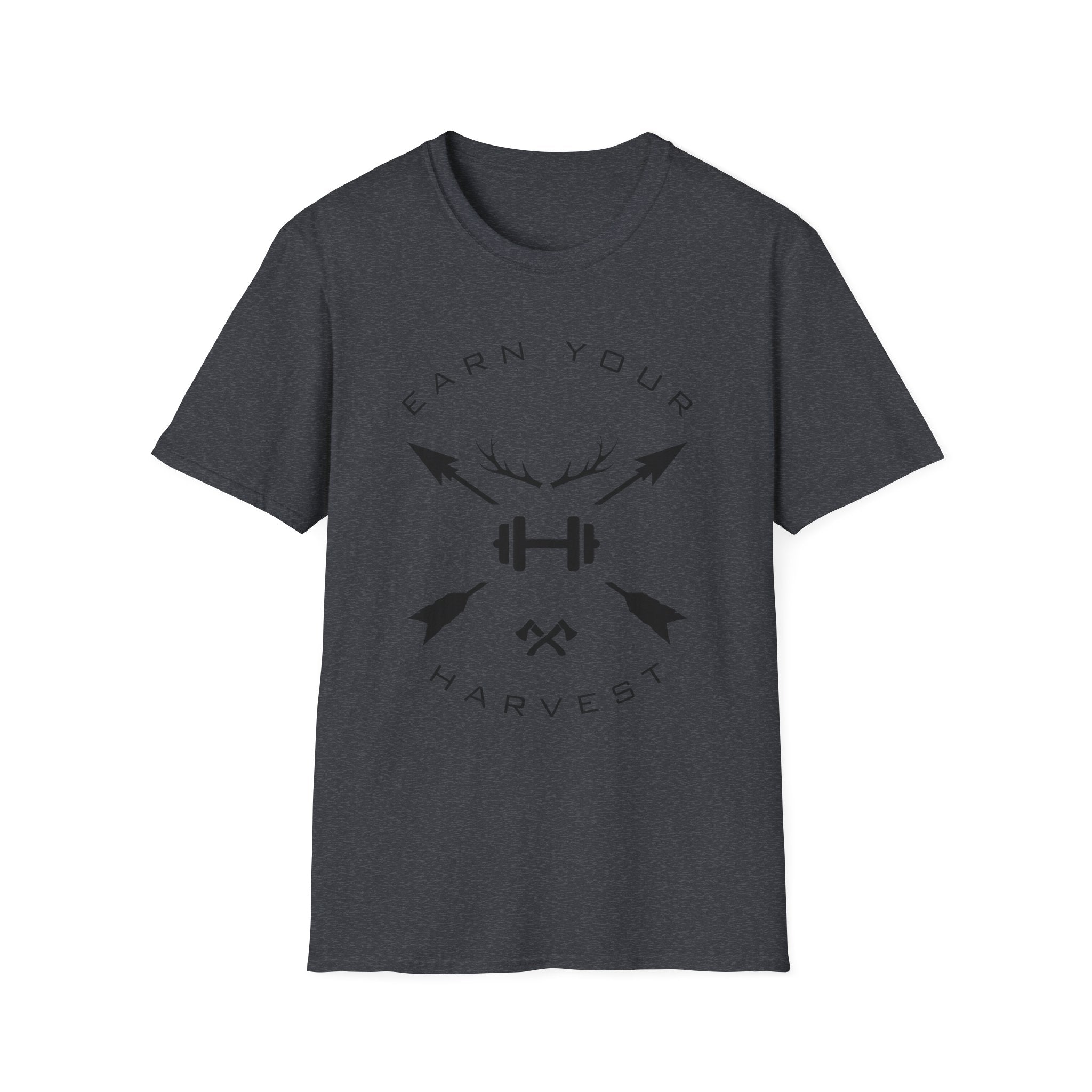 Earn Your Harvest™ T-Shirt – Men’s Hunting & Motivational Graphic Tee | Geared 4 Life