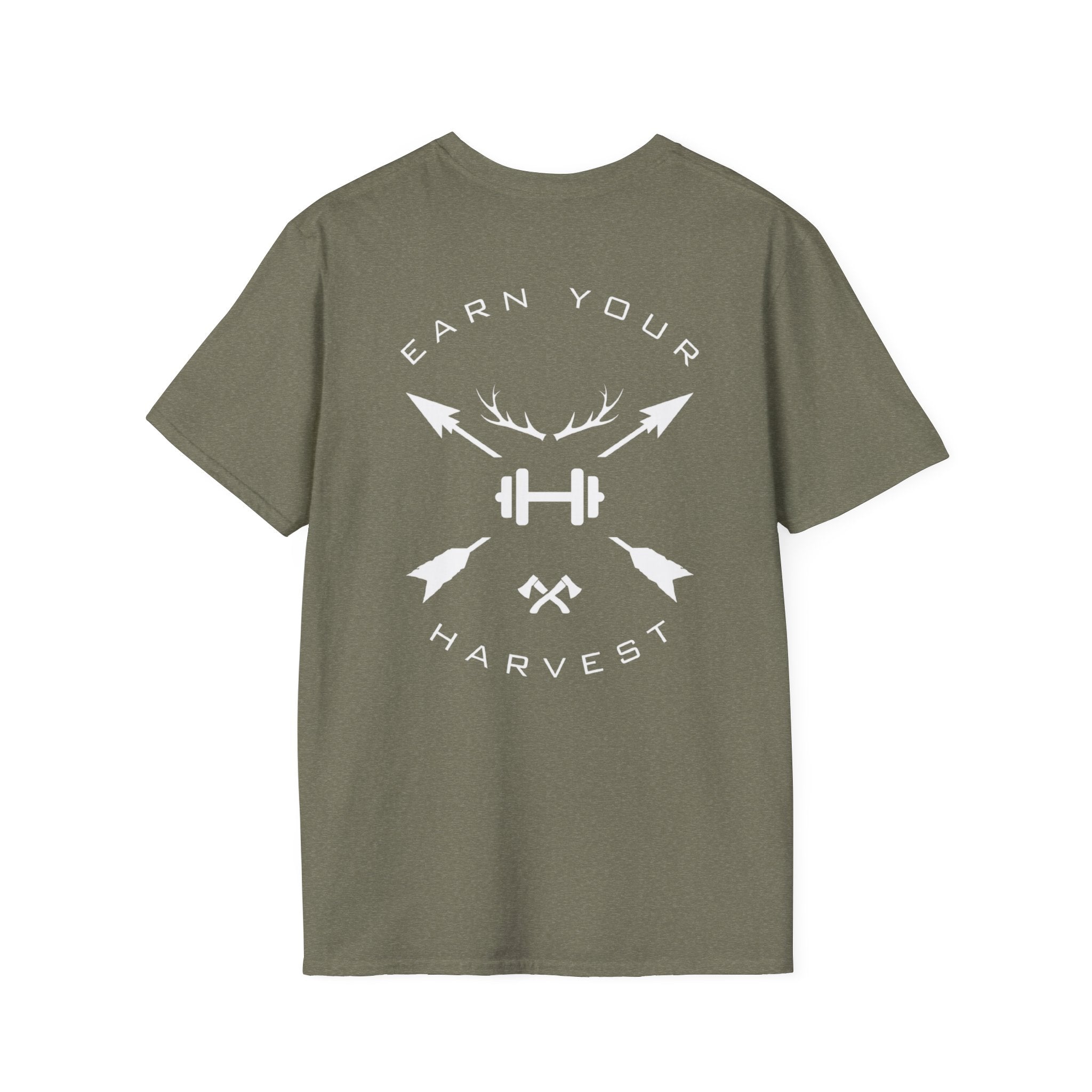 Earn Your Harvest™ T-Shirt – Men’s Hunting & Motivational Graphic Tee | Geared 4-2 Life