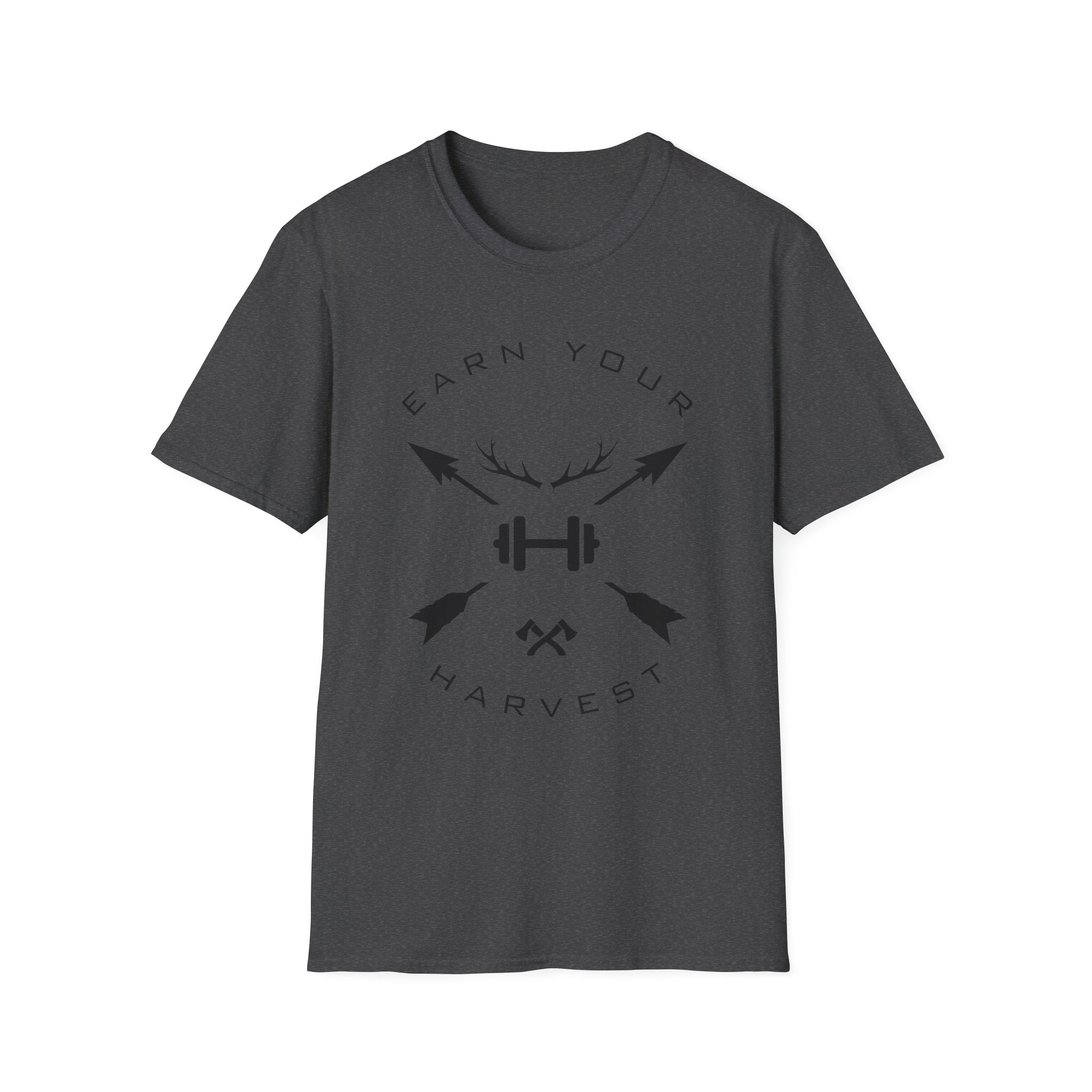 Earn Your Harvest™ T-Shirt – Men’s Hunting & Motivational Graphic Tee | Geared 4 Life